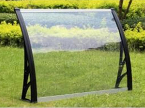 Compact Polycarbonate Sheet Canopy