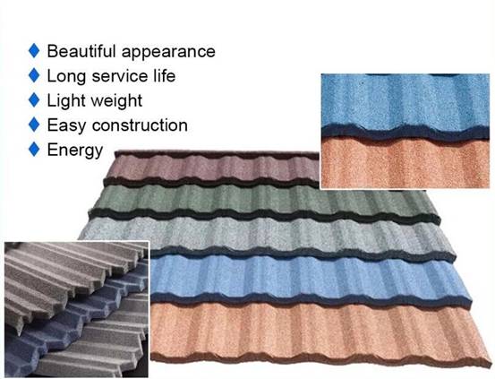 Stone Coated Metal Roofing Tile